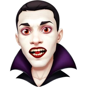 Vampire sticker