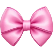 cute pink bow sticker