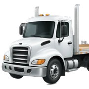 arched truck truck sticker