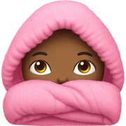 Pink cozy sticker