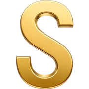 letter S sticker