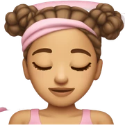 Ariana Grande sleeping sticker