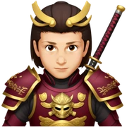 Samurai Leader sticker