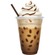 iced latte sticker