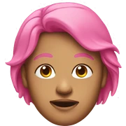 Pink sticker