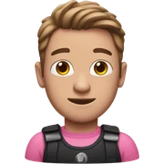Pink Stanley sticker