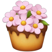 blossom cake sticker