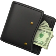 Money wallet sticker