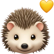 Hedgehog sticker