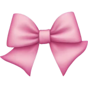 preppy bow sticker