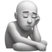 tired sticker