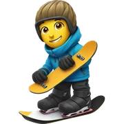 Snowboard sticker
