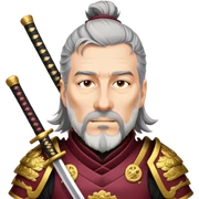 Samurai Leader sticker