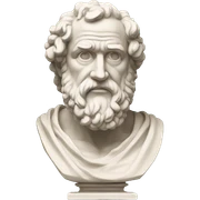 bust plato sticker