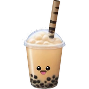 Bubble tea sticker
