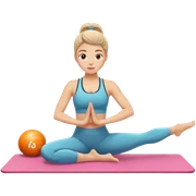 Pilates girl  sticker