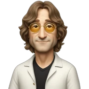 john lennon sticker