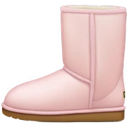 light pink uggs sticker