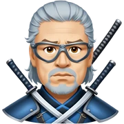 Samurai Defender sticker