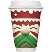 Starbucks holiday cup sticker