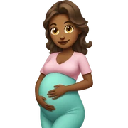 Pregnant sticker