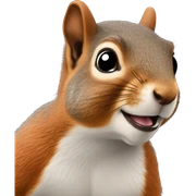 Squirrel  sticker
