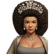 girl in jewelry portrait sticker