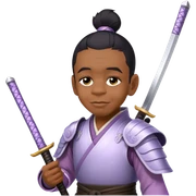Gentle Samurai sticker