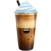 Iced coffee sticker