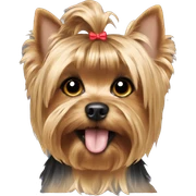 Yorkie swiftie sticker