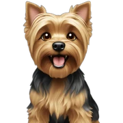 happy-Yorkshire-Terrier sticker