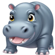 Baby Hippo  sticker