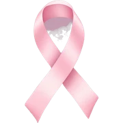 pastel pink ribbon sticker