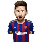 Messi Dab sticker