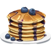Blueberry pancakes  sticker