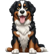Bernese mountain dog  sticker