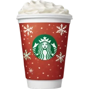 Starbucks holiday cup sticker