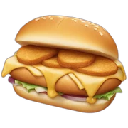chicken sandwich sticker