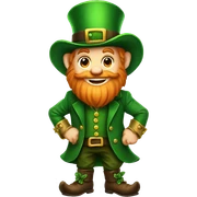 Leprechaun sticker