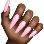 Light pink nails sticker