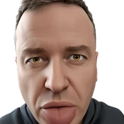 realistic portrait of a boy sticker