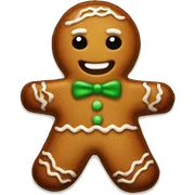 Gingerbread sticker