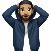 Drake being Drake  sticker