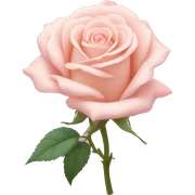 pastel color rose sticker