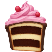 Fairy cake sticker