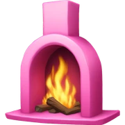 Pink Crome hearth  sticker