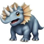 Triceratops sticker
