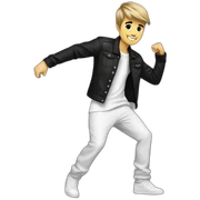 Justin Bieber dancing sticker