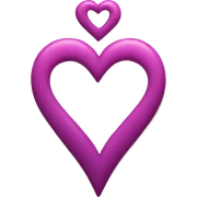 Love symbol sticker