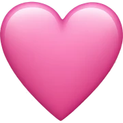 pink heart  sticker
